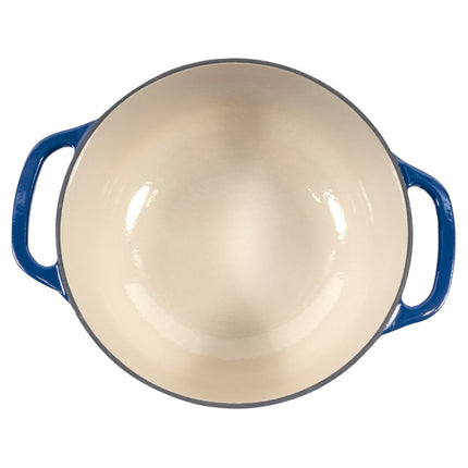 Nồi Gang Tráng Men Lodge EC6D32 5.7 lít Màu Indigo