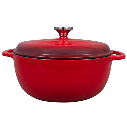 Nồi Gang Tráng Men Lodge EC6D43 5.7 lít Màu Island Spice