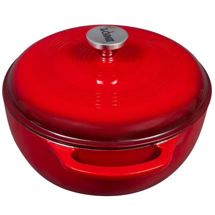 Nồi Gang Tráng Men Lodge EC6D43 5.7 lít Màu Island Spice