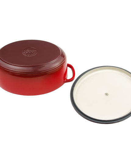 Nồi Gang Lodge EC70D43 6.6 l Men Màu Đỏ