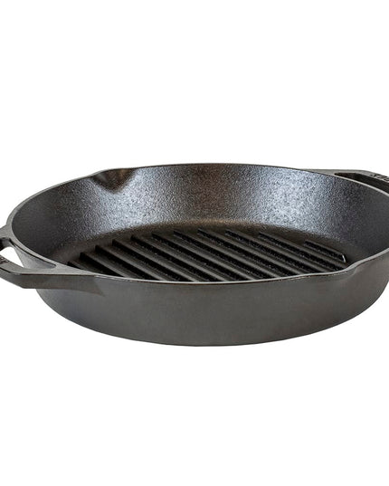 Chảo Nướng Lodge L10GPL Tròn 30.5 cm Gang Đúc Tẩm Gia Vị