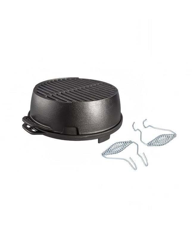 Vỉ Nướng Lodge L12RG Kickoff Tròn 30.5 cm Gang Đúc