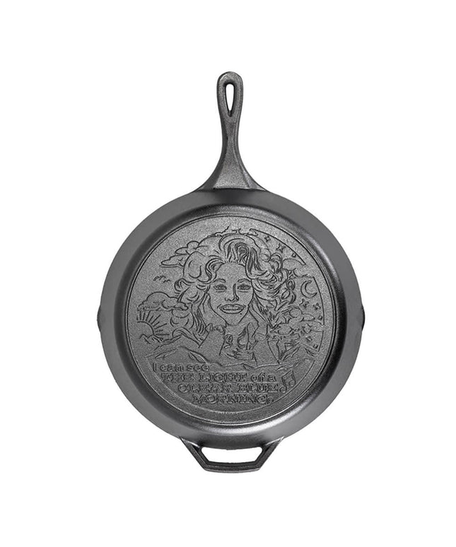 Chảo Gang Lodge Dolly Parton L12SKDLY Tròn 33.7 cm Light of a Clear Blue Morning