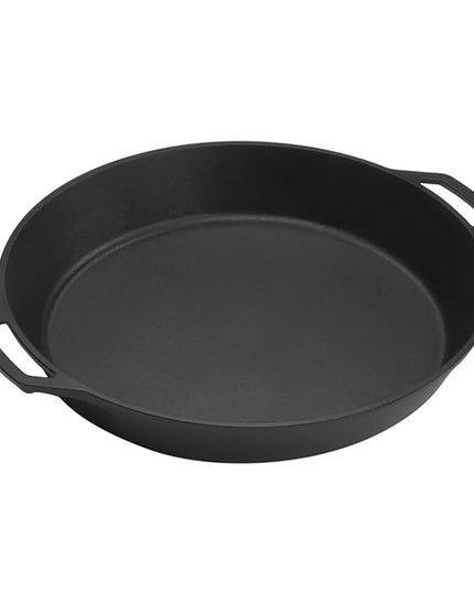 Chảo Gang Lodge Yellowstone L17SKYW Tròn 43.2 cm Họa Tiết Bò Đực