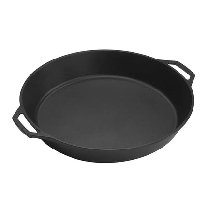 Chảo Gang Lodge Yellowstone L17SKYW Tròn 43.2 cm Họa Tiết Bò Đực