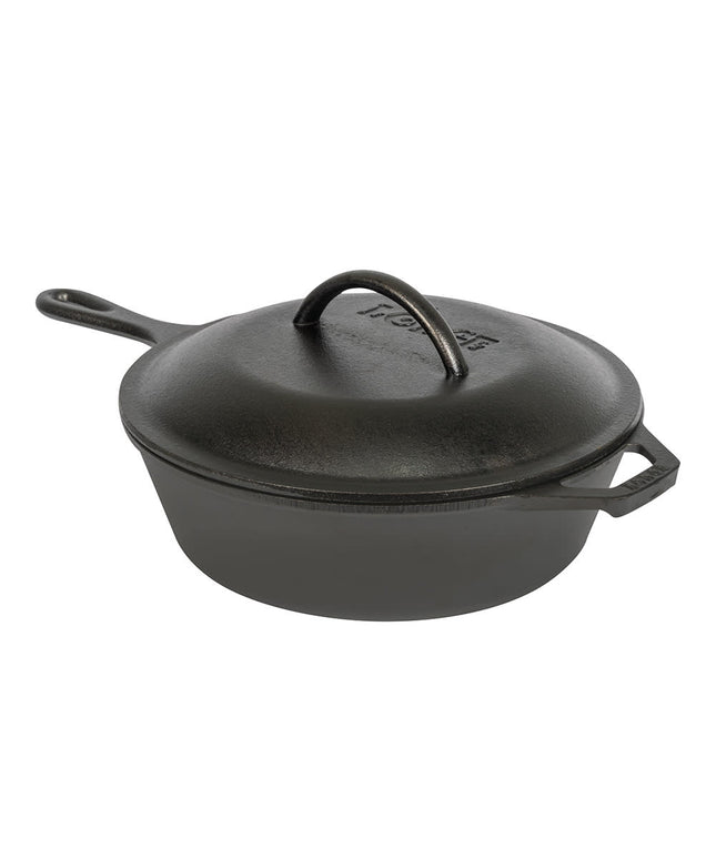 Chảo Chiên Gà Gang Lodge L8CF3 Tròn 27.7 cm Có Tay Cầm Đã Tẩm Dầu