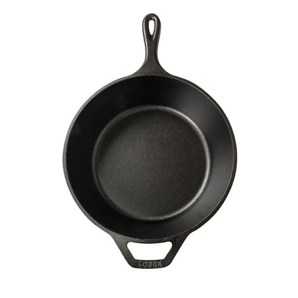 Chảo Chiên Gà Gang Lodge L8CF3 Tròn 27.7 cm Có Tay Cầm Đã Tẩm Dầu