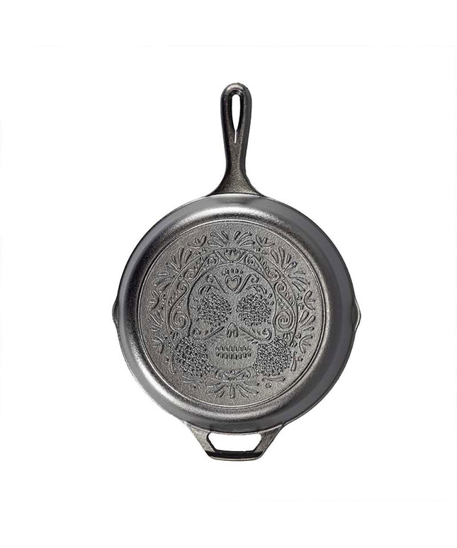 Chảo Gang Lodge L8SKULL Day of the Dead Sugar Skull 26 cm