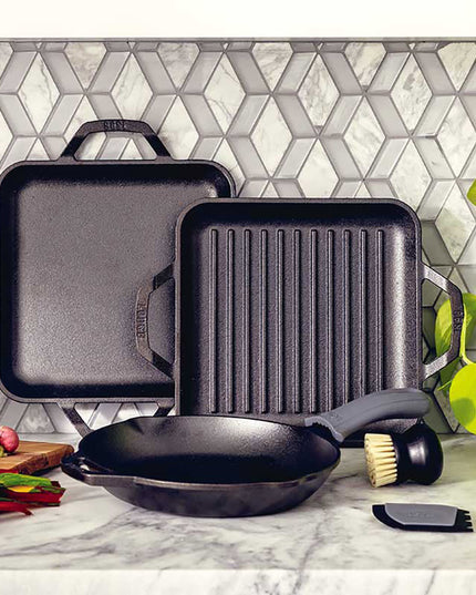 Bộ Chảo Gang Lodge LC6GMSETA Gourmet 6 Món