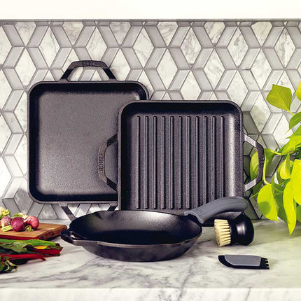 Bộ Chảo Gang Lodge LC6GMSETA Gourmet 6 Món