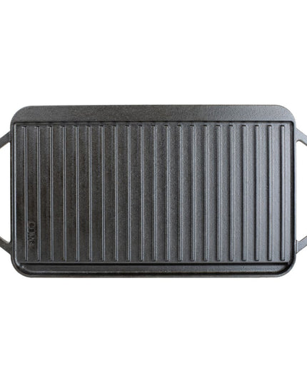 Chảo Nướng/Phẳng Chữ Nhật Lodge LCDRG 49.5 x 25.4 cm Gang