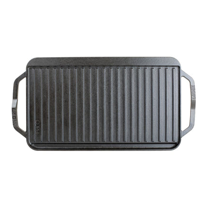 Chảo Nướng/Phẳng Chữ Nhật Lodge LCDRG 49.5 x 25.4 cm Gang