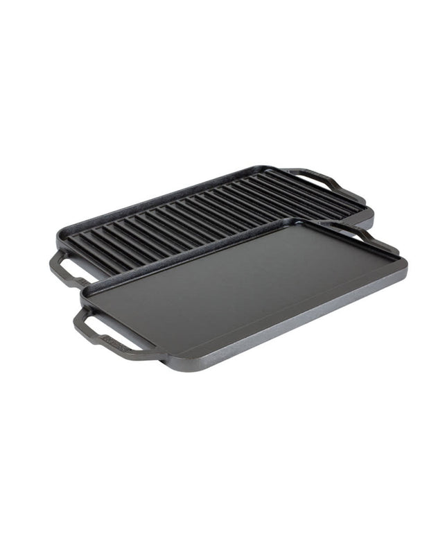 Chảo Nướng/Phẳng Chữ Nhật Lodge LCDRG 49.5 x 25.4 cm Gang