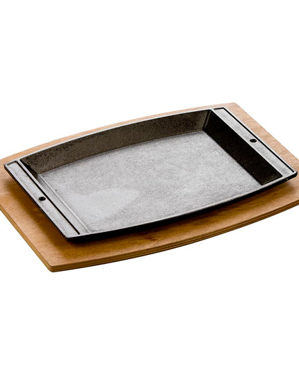 Chảo Nướng Lodge LSCP3 Chữ Nhật 29.4 x 19.7 cm Gang Đúc
