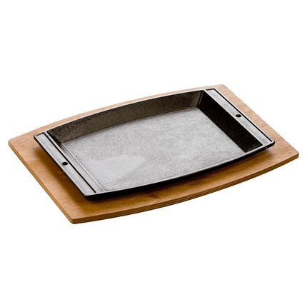Chảo Nướng Lodge LSCP3 Chữ Nhật 29.4 x 19.7 cm Gang Đúc