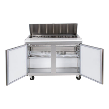 Bàn sơ chế lạnh làm sandwich Avantco APT-48-HC 119 cm 2 cửa