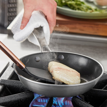Chảo chiên chống dính thép không gỉ ba lớp Vigor SS3 Series 20 cm, phủ Excalibur