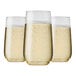 Ly sâm panh nhựa nhỏ tùy chỉnh Tossware POP 177 ml - Thùng 48 cái