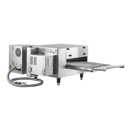 Lò băng chuyền để bàn Cooking Performance Group ICOE-50-D điện băng tải 127 cm - 240V, 1 pha, 6700W