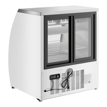 Tủ trưng bày deli làm lạnh kính cong Avantco DLC36-HC-W 91 cm màu trắng