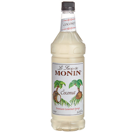 Siro tạo hương vị dừa Monin Premium 1 lít - Thùng 4 chai