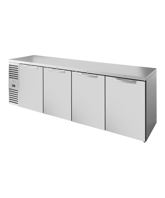 Tủ mát dưới quầy bar cửa đặc inox True TBR108-RISZ1-L-S-SSSS-1 274 cm có đèn LED
