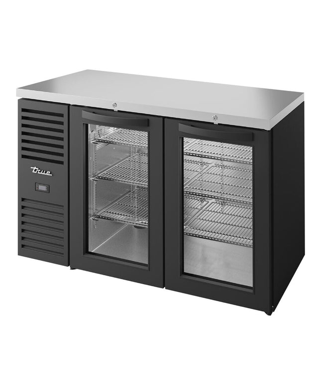 Tủ mát quầy bar cửa kính hẹp True TBR52-RISZ1-L-B-GG-1 132 cm, đèn LED, đen