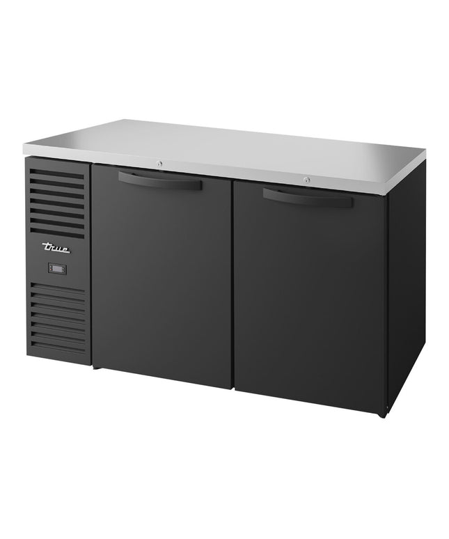 Tủ mát quầy bar True TBR60-RISZ1-L-B-SS-1 152 cm cửa đặc màu đen đèn LED