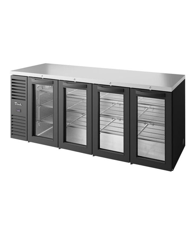 Tủ mát quầy bar True TBR92-RISZ1-L-B-GGGG-1 234 cm cửa kính đen đèn LED
