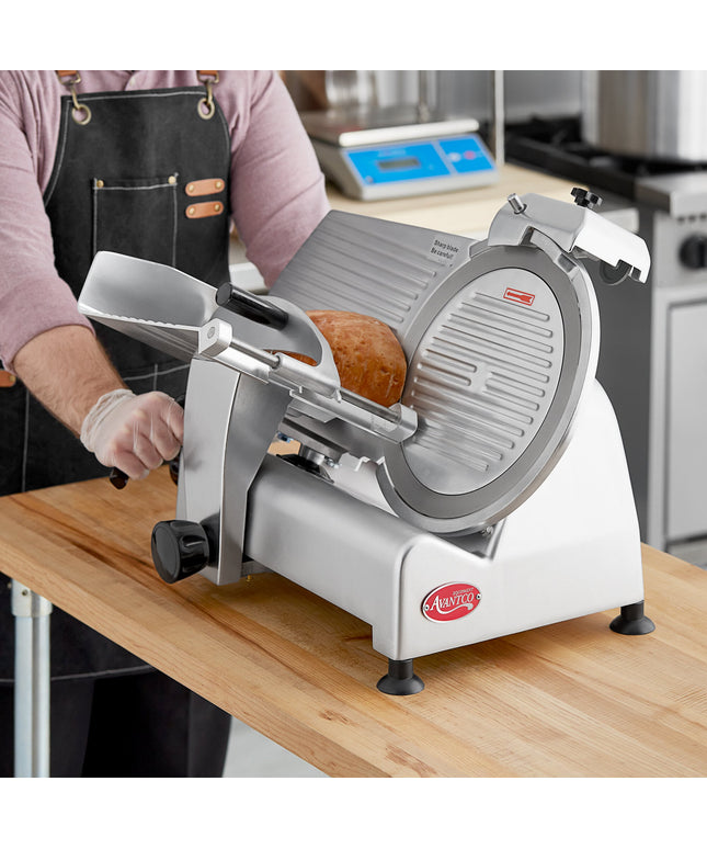 Máy thái thịt trọng lực thủ công Avantco SL312 30 cm - 1/3 HP