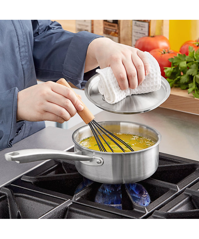 Nồi nấu sốt / hâm bơ inox ba lớp Vigor SS3 Series 1,4 lít kèm nắp