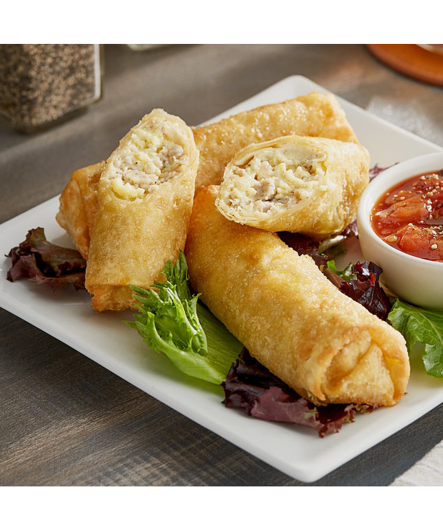 Chả giò xúc xích, trứng và phô mai The Gourmet Egg Roll Co. 85 g - Thùng 60 cái