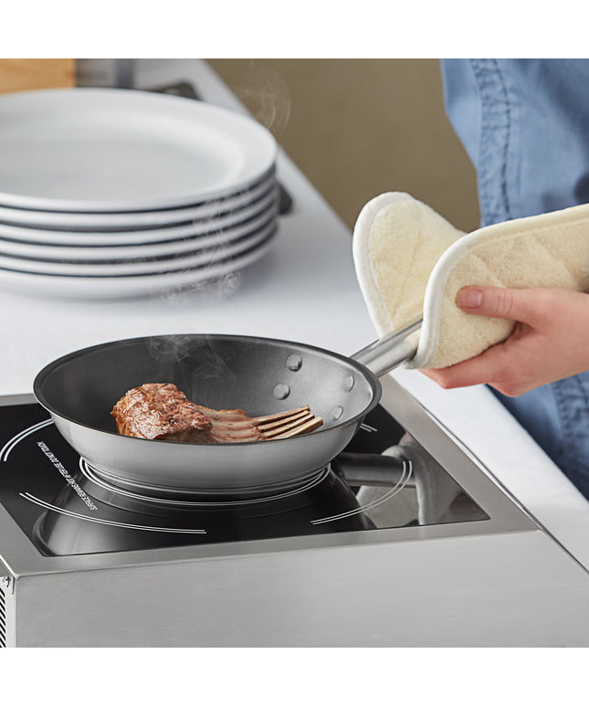 Chảo rán inox chống dính Vigor SS1 Series 21 cm đáy ốp nhôm phủ Excalibur