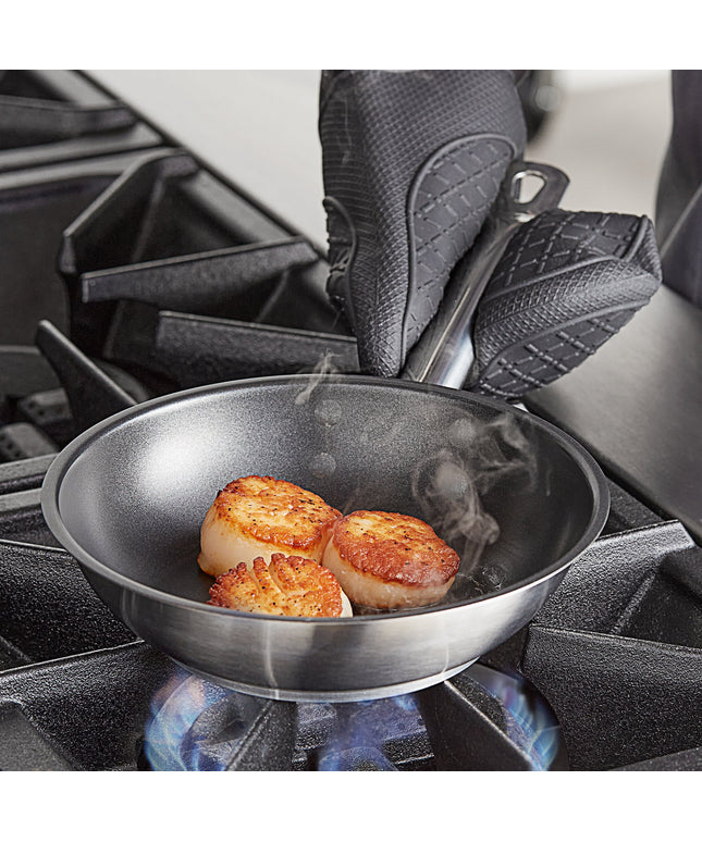 Chảo chiên chống dính thép không gỉ Vigor SS1 Series 18 cm, đáy ốp nhôm, phủ Excalibur