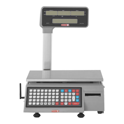 Cân tính giá WiFi kèm máy in nhãn nhiệt Tor Rey W-LABEL40LP 18,1 kg đạt chuẩn thương mại