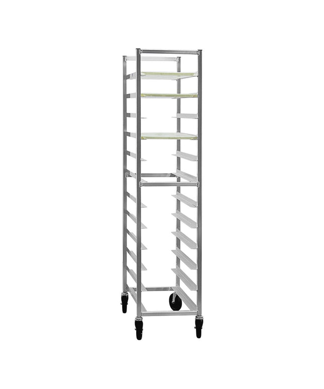 Giá đựng khay 12 tầng New Age 6347 nhôm - 39 x 76 x 175 cm