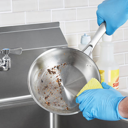Chảo rán inox tri-ply Vigor SS3 Series 25 cm tay cầm hàn