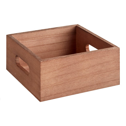 Khay gỗ trưng bày / đựng gia vị Choice màu nâu