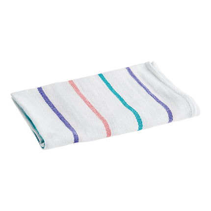 Khăn bếp polyester cotton sọc nhiều màu Chef Revival 71,1 x 50,8 cm - Gói 12 cái