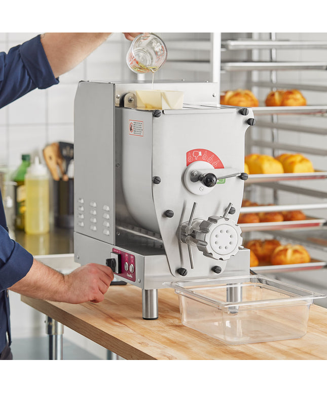 Máy làm mì Estella PEM9 4,1 kg để bàn máy ép mì - 120V, 1 HP