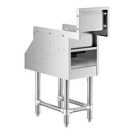 Giá trưng bày rượu năm tầng thép không gỉ Regency Spec Line 30 cm - sâu 74 cm