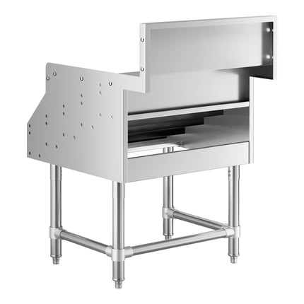 Kệ trưng bày rượu inox Regency Spec Line 61 cm năm tầng - sâu 74 cm