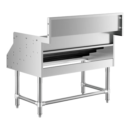 Giá trưng bày rượu inox Regency Spec Line 91 cm năm tầng - Sâu 74 cm