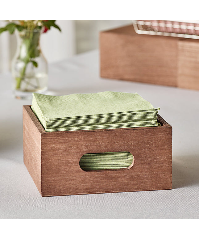 Khay gỗ trưng bày / đựng gia vị Choice màu nâu