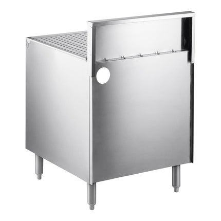 Tủ lưu trữ giá đựng ly inox mặt máng ráo Advance Tabco PRCR-19-24 Prestige Series 61 x 64 cm