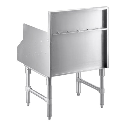 Giá trưng bày rượu 5 tầng thép không gỉ Advance Tabco PLD-2524 Prestige Series 61 cm - Sâu 64 cm