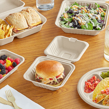 Thìa nếm sợi thực vật tự nhiên EcoChoice 10 x 5 cm - Gói 25 cái