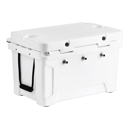 Thùng giữ lạnh ngoài trời CaterGator JB45WH3 trắng 3 vòi 44,5 lít thùng làm mát bia cách nhiệt với 21 m cuộn ống