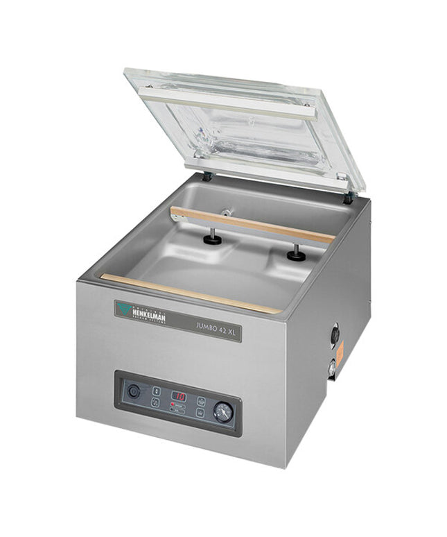 Máy đóng gói hút chân không Henkelman JUMBO42XL Chamber máy đóng gói hút chân không (2) 41,9 cm Sealing Bars - 110V / 12