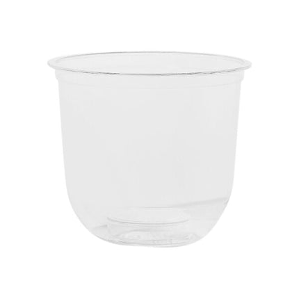 Ly lạnh nhựa PLA từ thực vật Tossware Arc 76 mm 177 ml đáy tròn tùy chỉnh - Thùng 1.000 cái